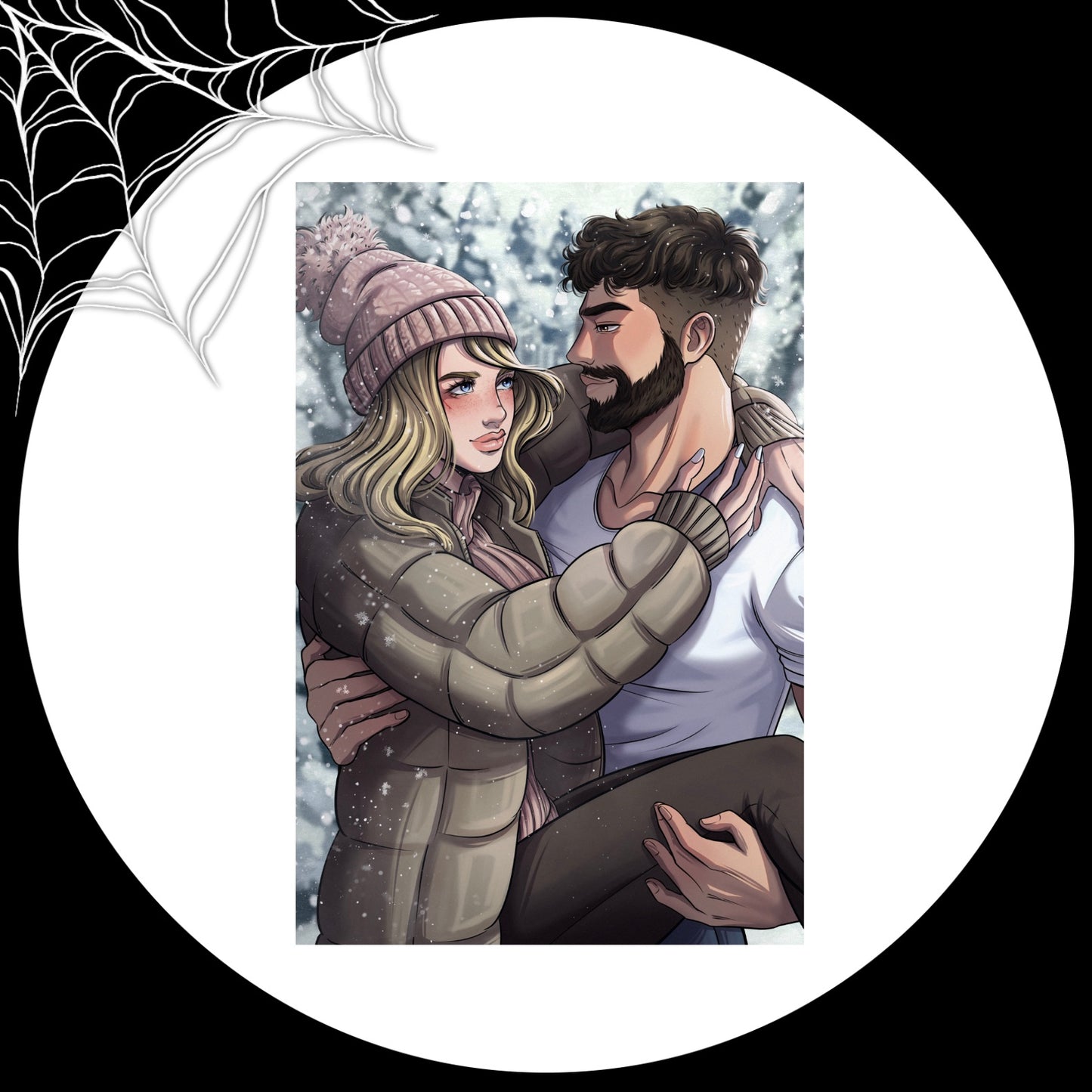 Wicked Winter Night Art Print